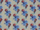 Екошкіра "Поні Іскорка", БЛАКИТНА З БЛИСКІТКАМИ, 20*30 см